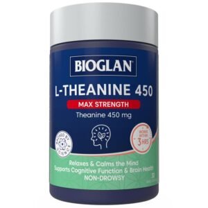 Bioglan L-Theanine 450 Max Strength 30 Capsules