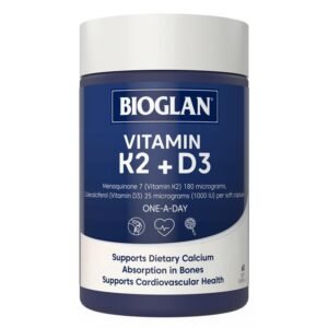 Bioglan Vitamin K2 + D3 60 Capsules