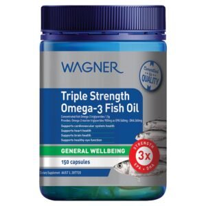 Wagner Triple Strength Omega-3 Fish Oil 150 Capsules