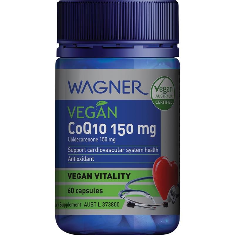 Wagner Vegan CoQ10 150mg 60 Capsules