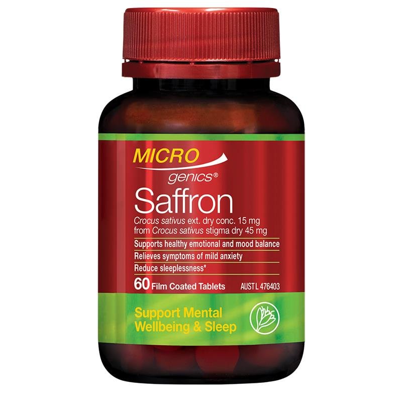 Microgenics Saffron 60 Tablets