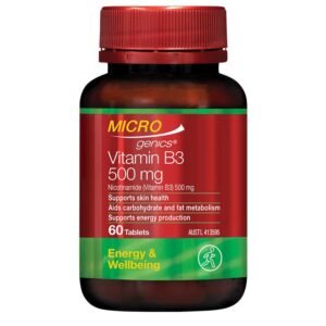 Microgenics Vitamin B3 500mg 60 Tablets