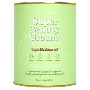 The Collagen Co Super Beauty Greens Apple Blackcurrant 308g