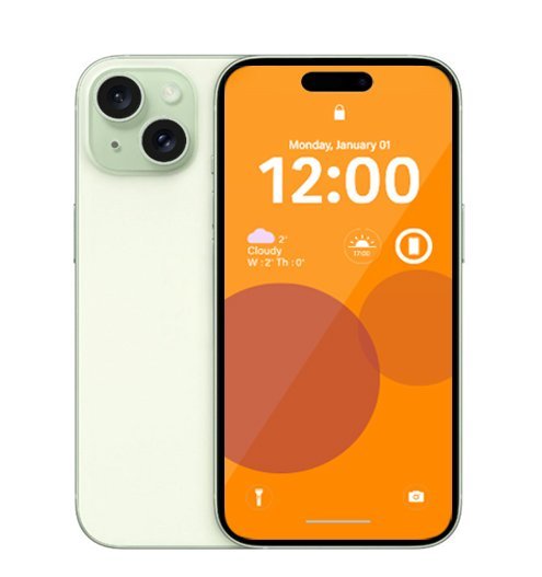 Apple iPhone 15 256GB - Green - [*Refurbished: As New condition]