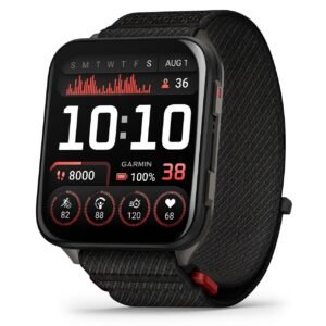 Garmin Venu X1 Slate Titanium Caseback (Black)