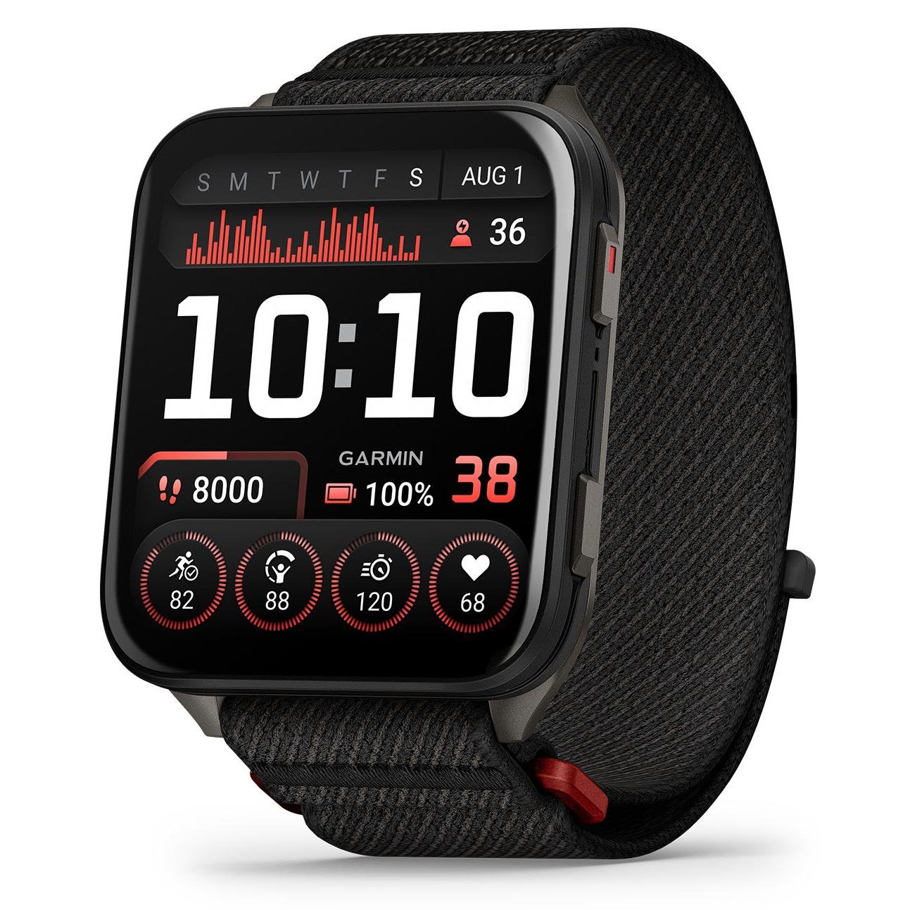 Garmin Venu X1 Slate Titanium Caseback (Black)