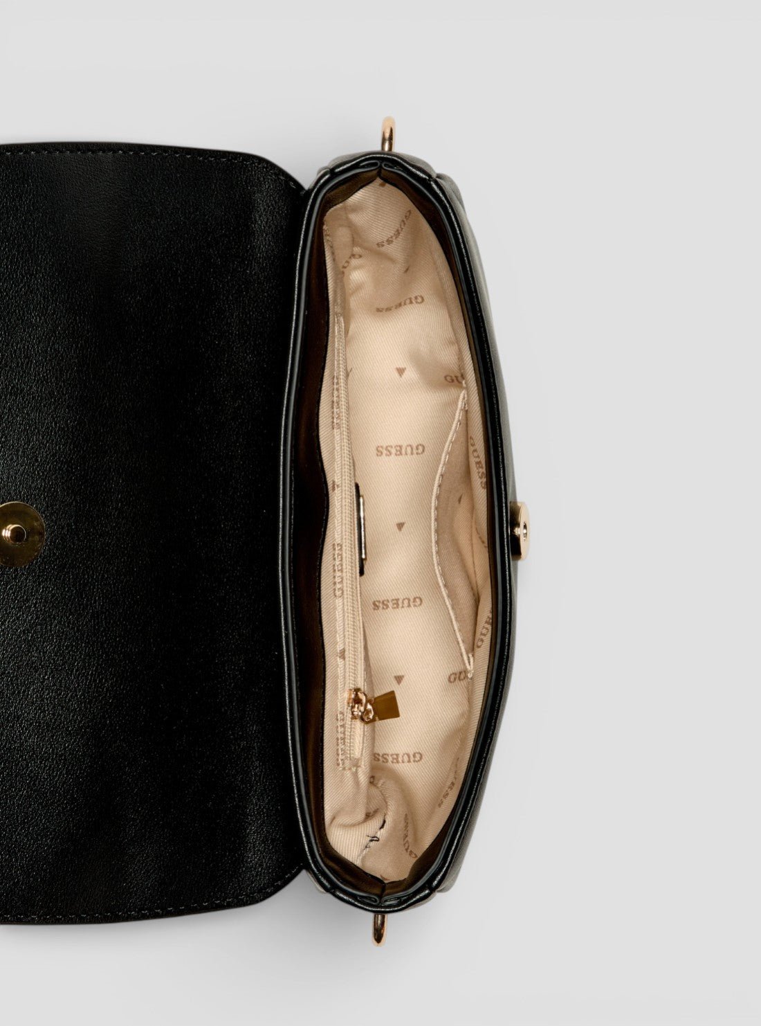 Guess Black cerelia shoulder satchel bag