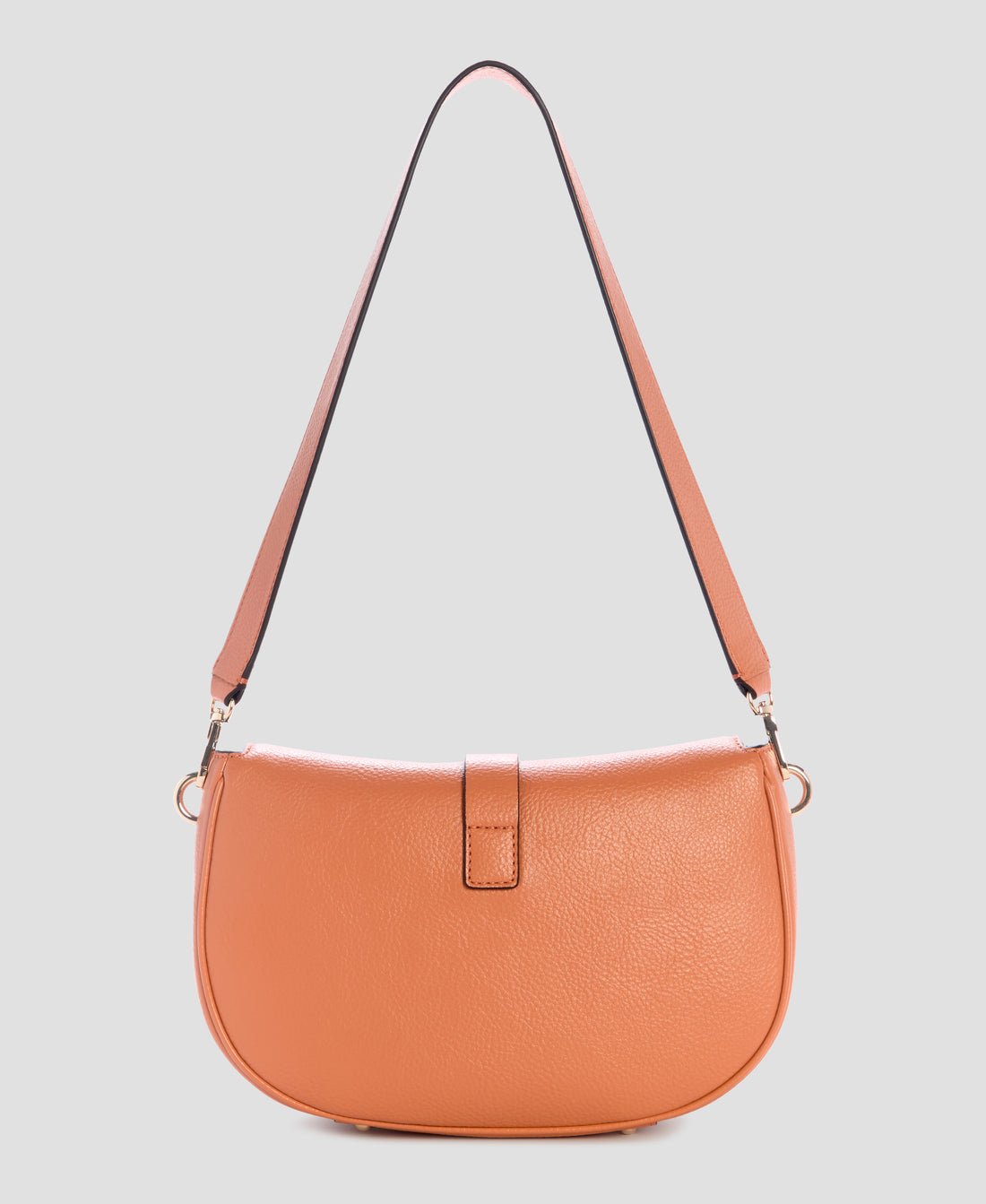 Guess Orange brooke shoulder satchel bag
