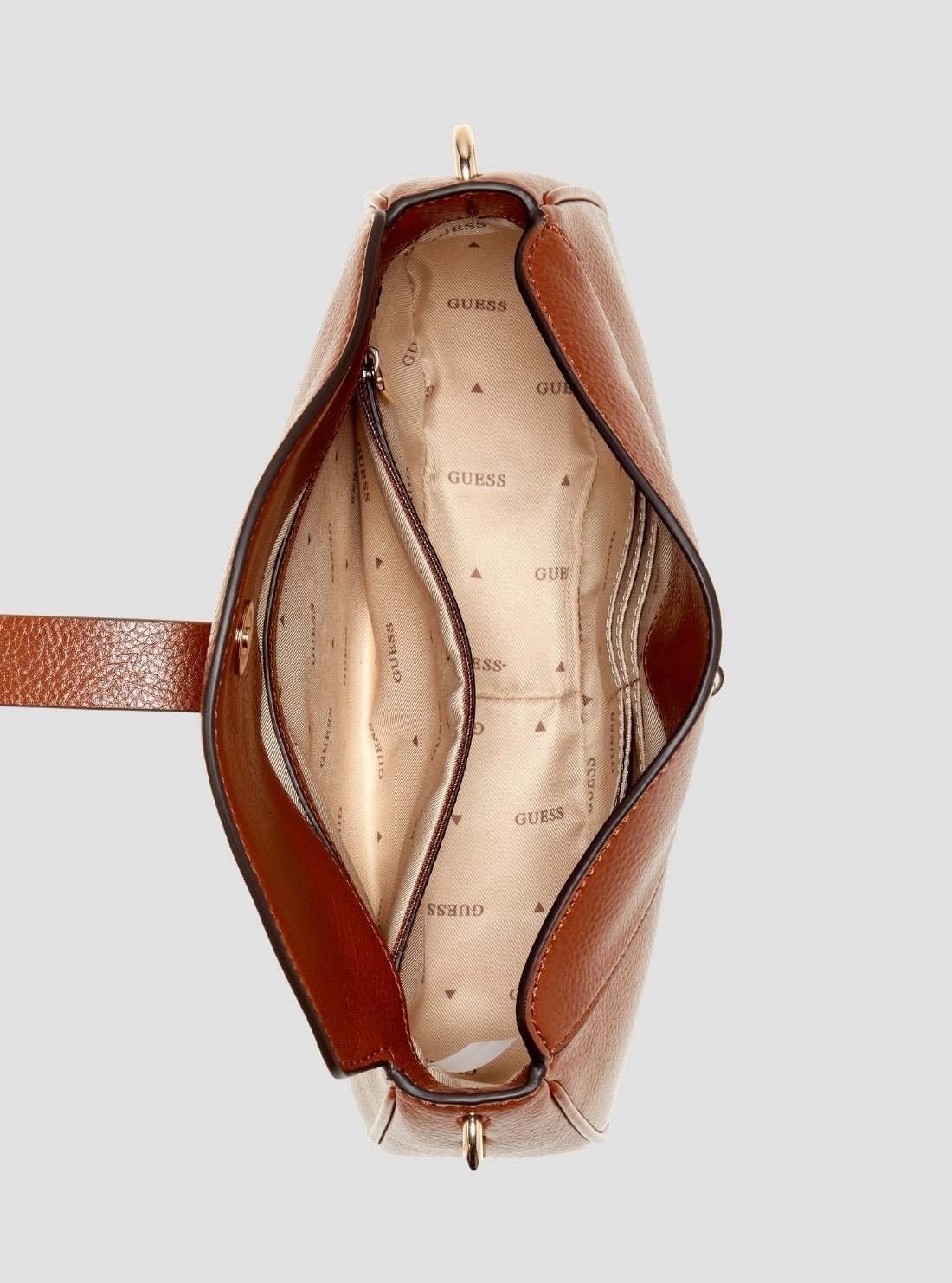 Guess Brown brooke shoulder bag