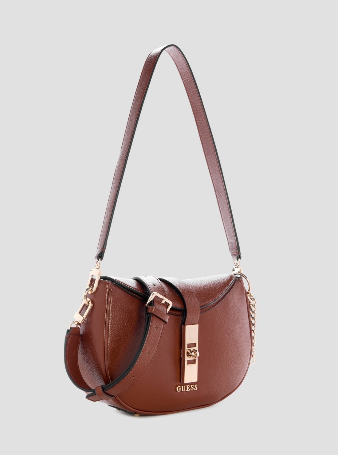 Guess Brown brooke shoulder bag