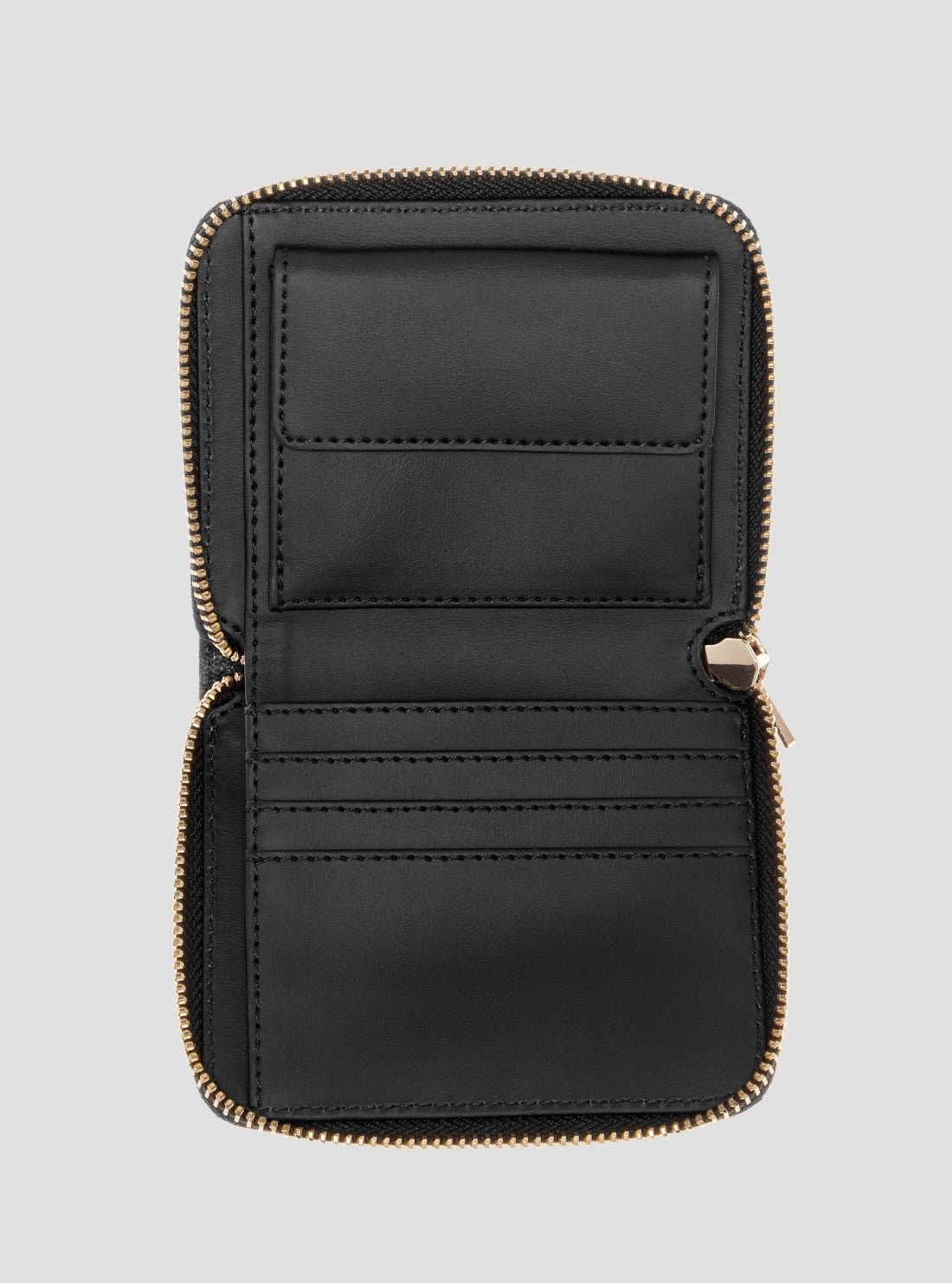 Guess Black isola small zip around wallet