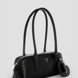 Guess Black isobel small shoulder satchel bag