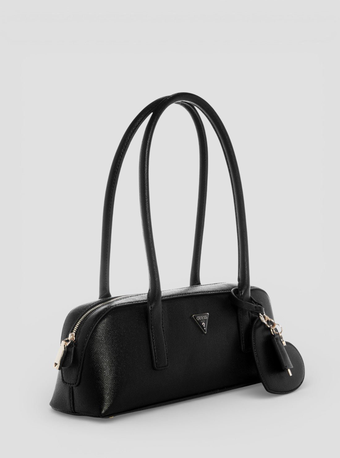 Guess Black isobel small shoulder satchel bag