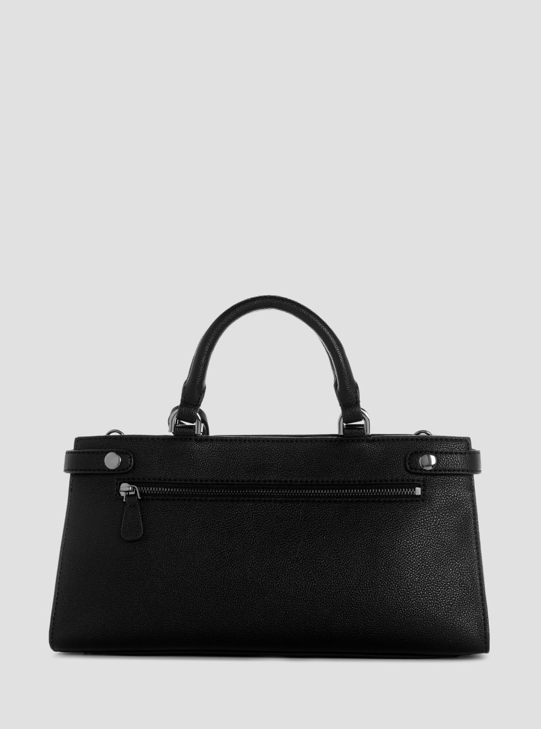 Guess Black cirene triple compartment satchel bag