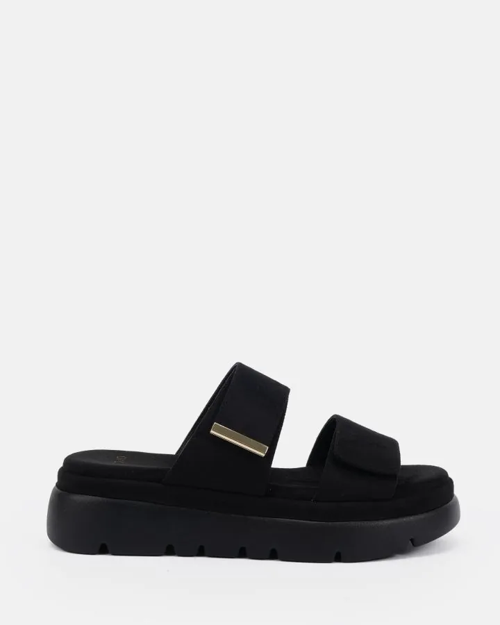 Novo BONITA BLACK SUEDE