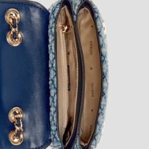 Guess Denim giully ii convertible flap bag