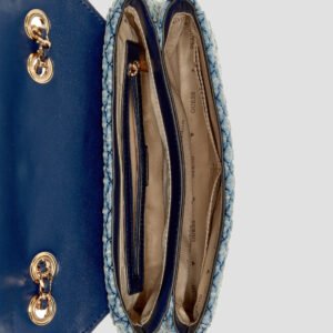 Guess Denim giully mini crossbody bag