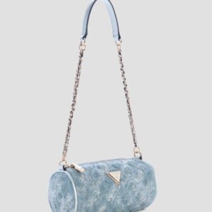 Guess Blue giully ii mini barrel bag