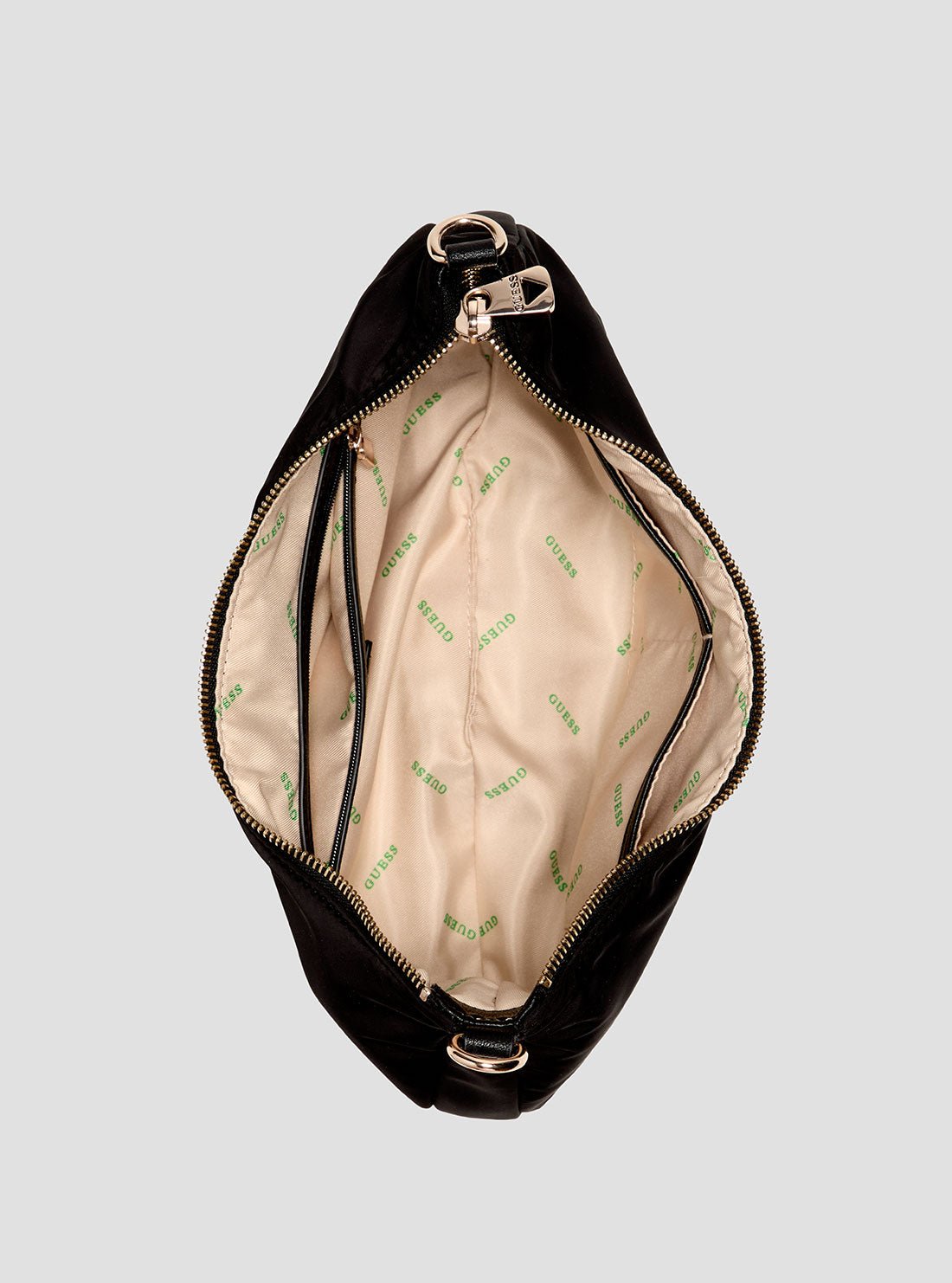 Guess Eco black gemma hobo shoulder bag