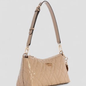 Guess Pale mocha logo isemay shoulder bag