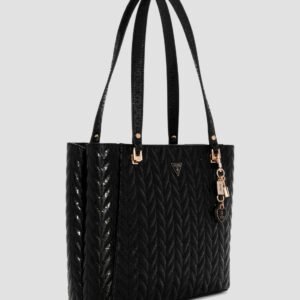 Guess Black stacey noel tote bag