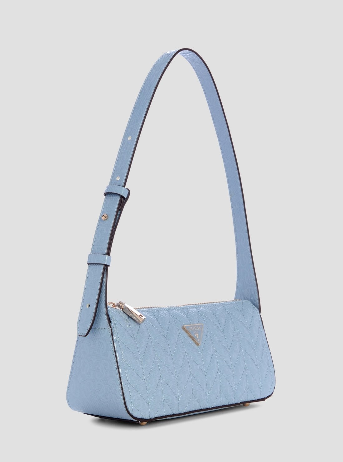 Guess Light blue stacey mini shoulder bag