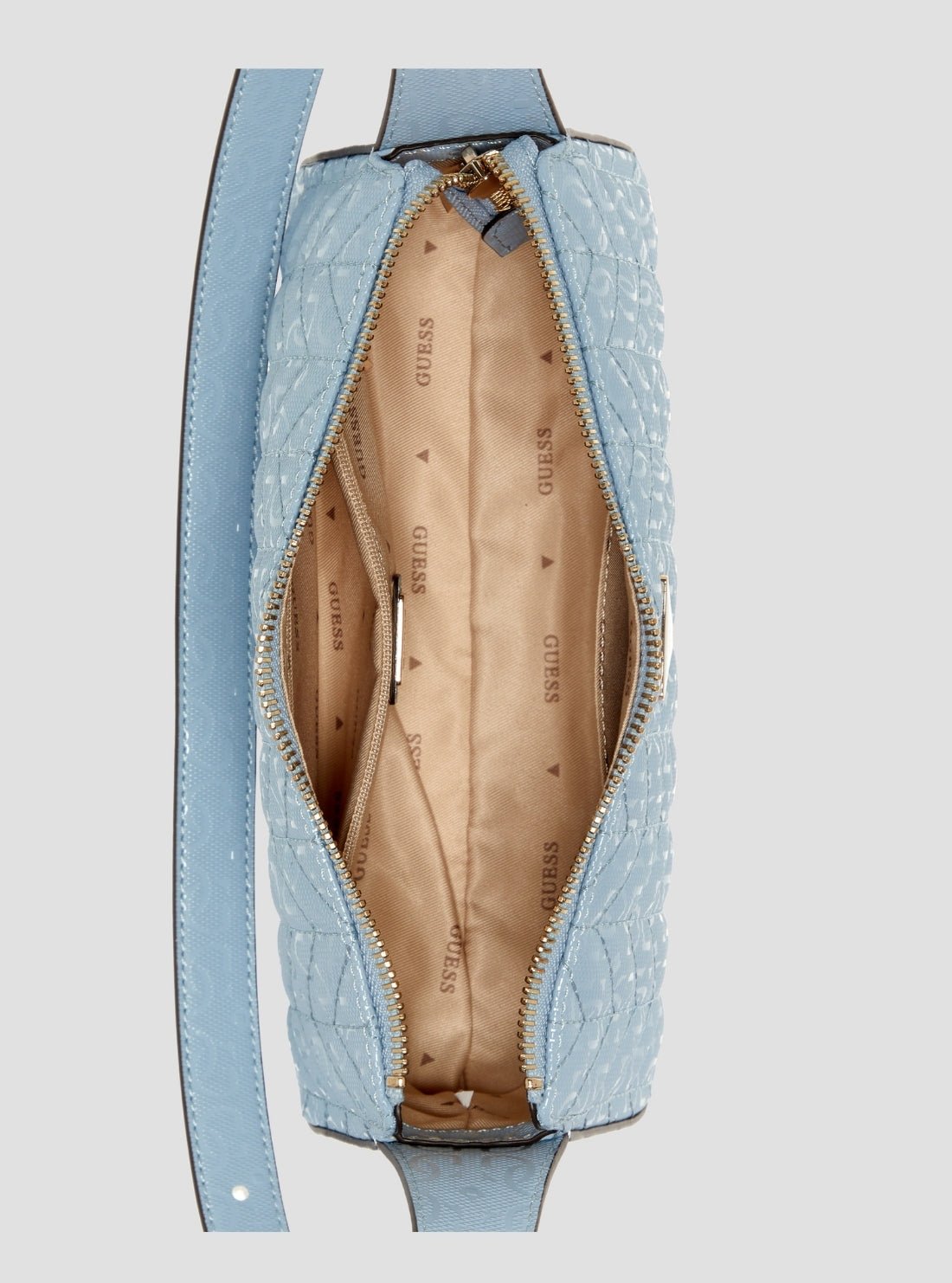 Guess Light blue stacey mini shoulder bag