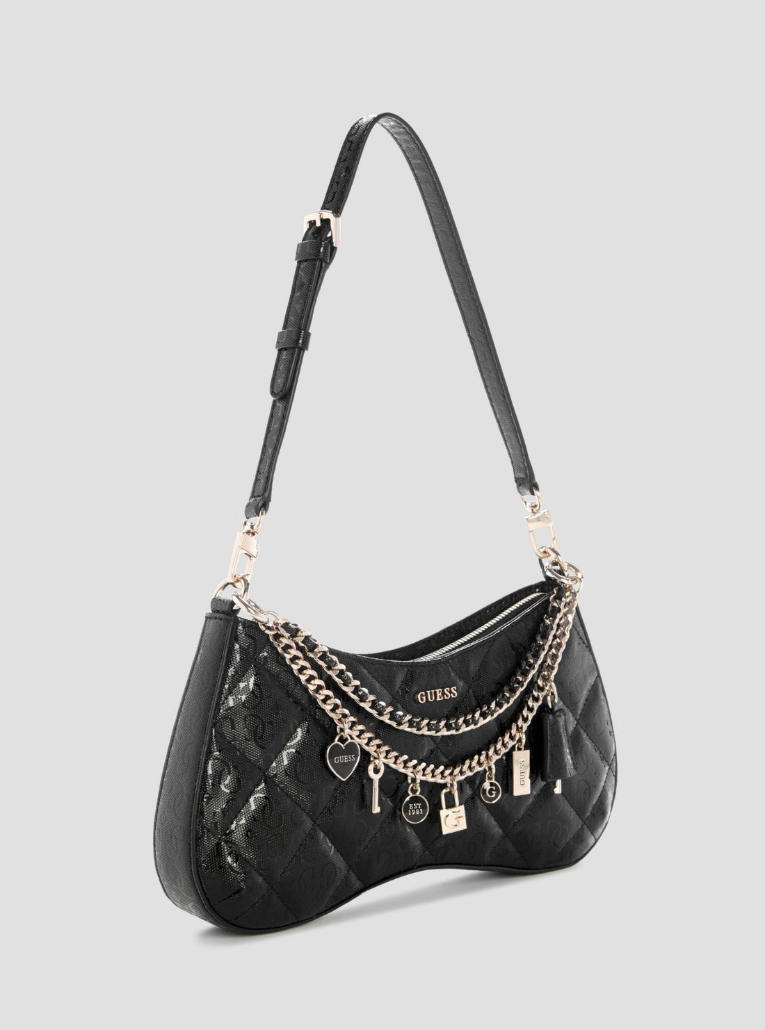 Guess Black libby shoulder bag
