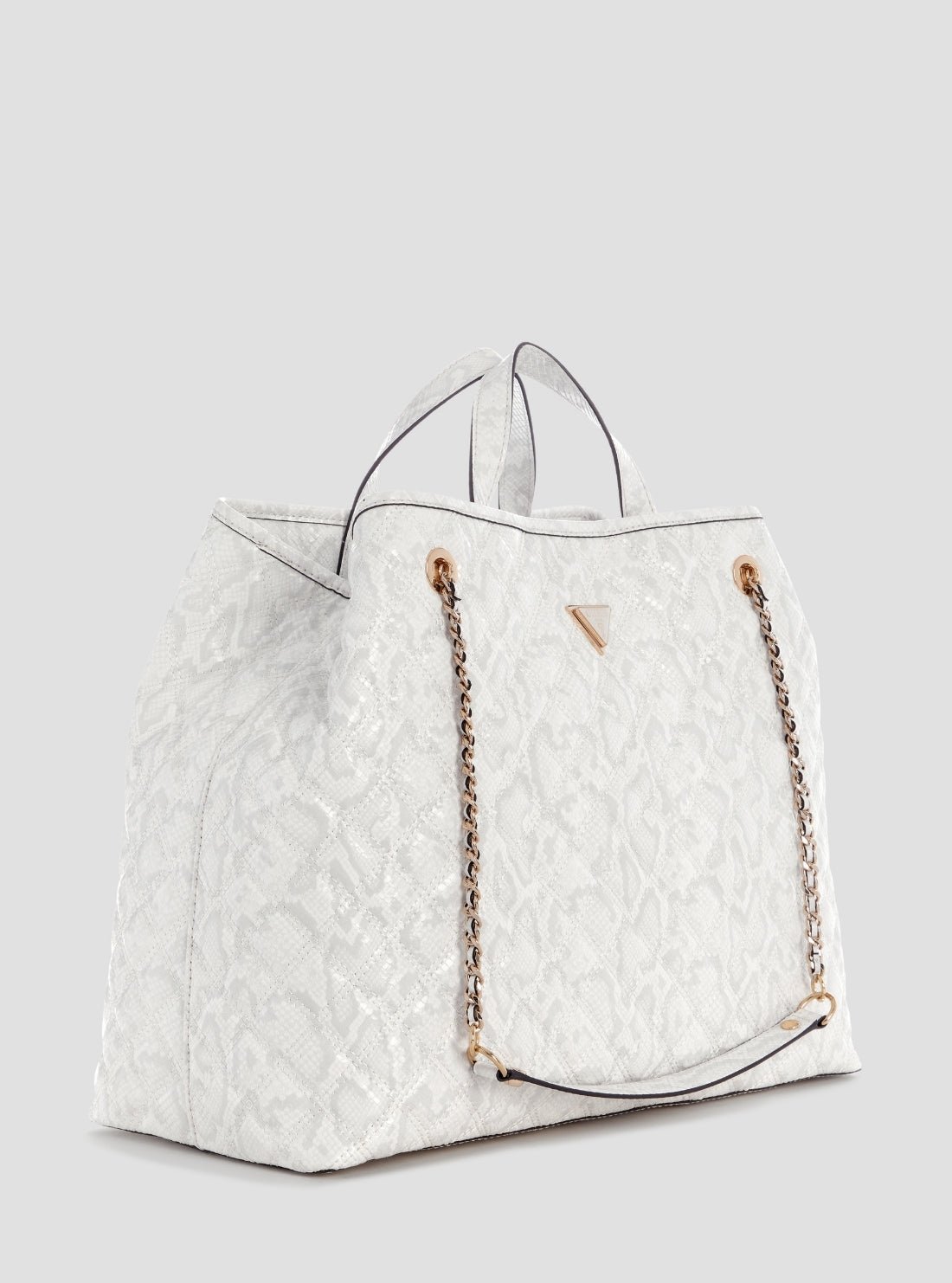 Guess Off-white giully large 2 in 1 tote bag