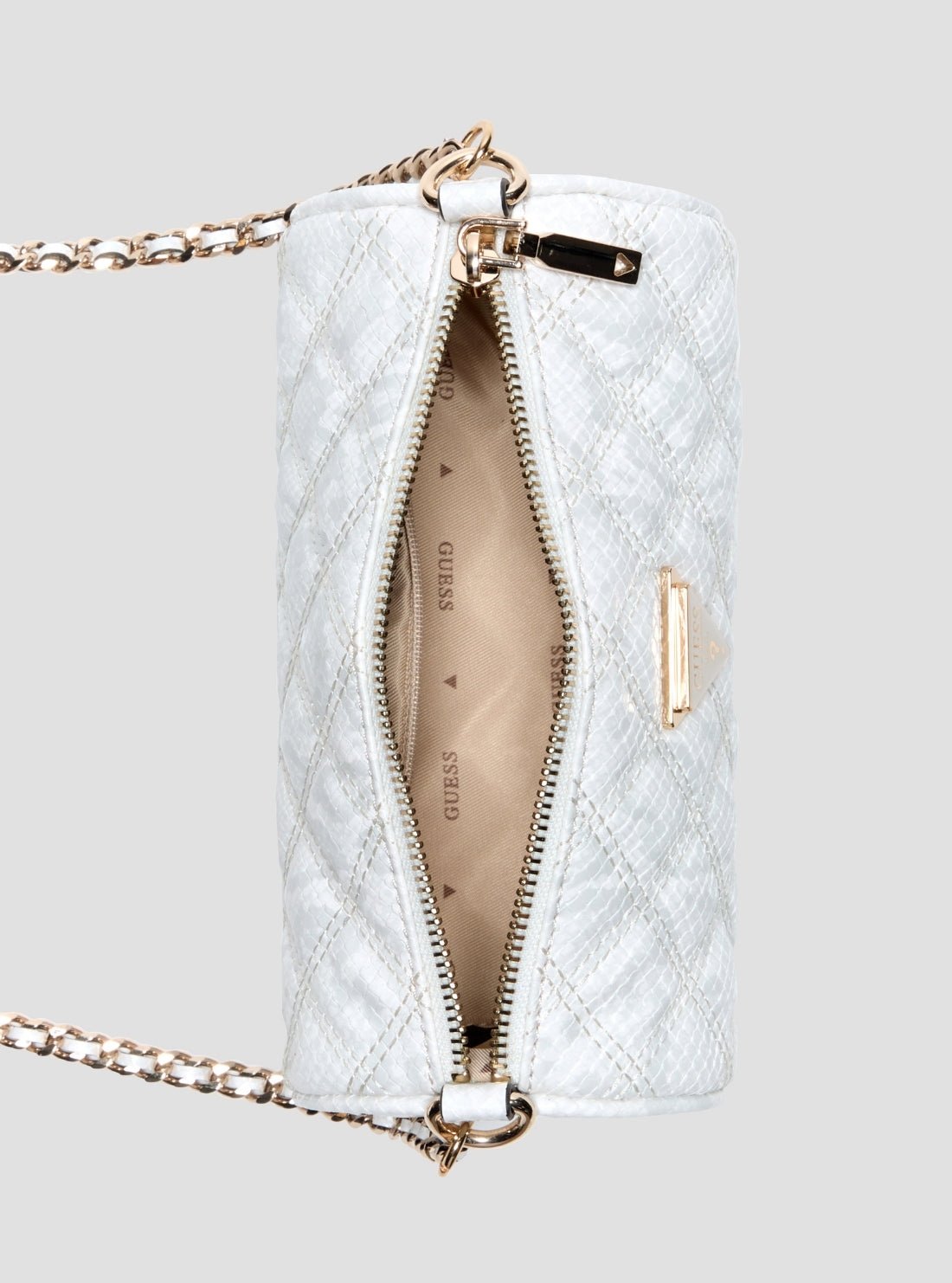 Guess Off-white giully mini barrel bag