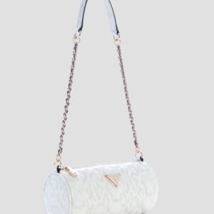 Guess Off-white giully mini barrel bag