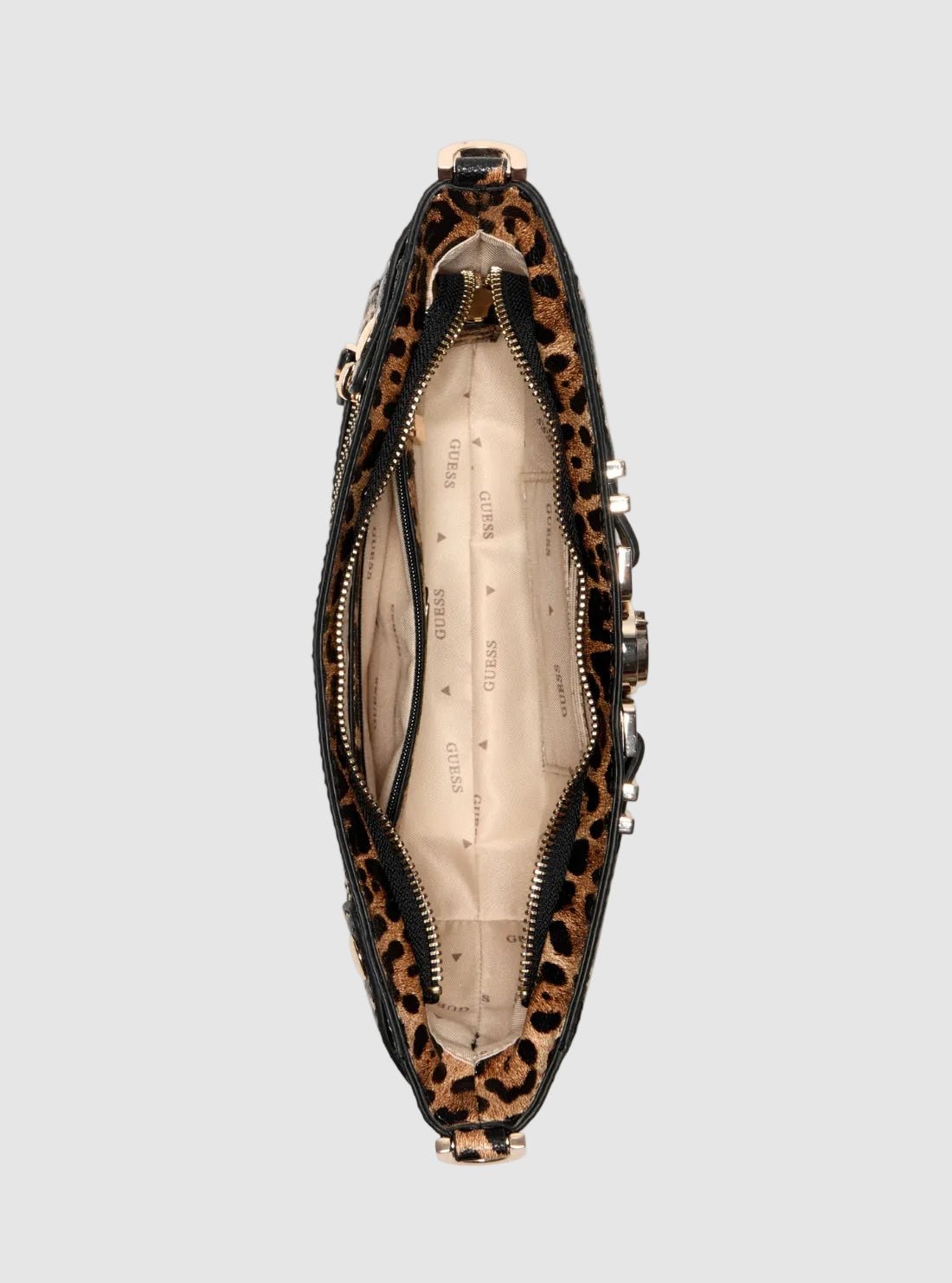 Guess Leopard print cirene shoulder bag