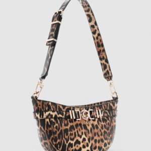 Guess Leopard print cirene shoulder bag