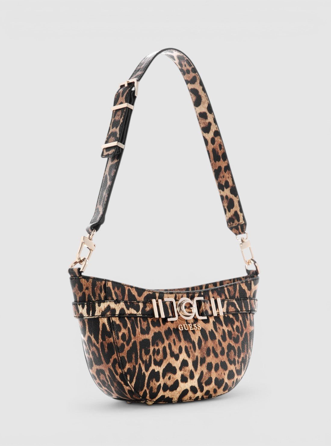 Guess Leopard print cirene shoulder bag