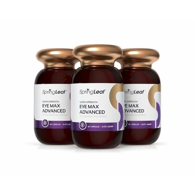 SpringLeaf Ultra Strength Eye Max Advanced 180 Capsules