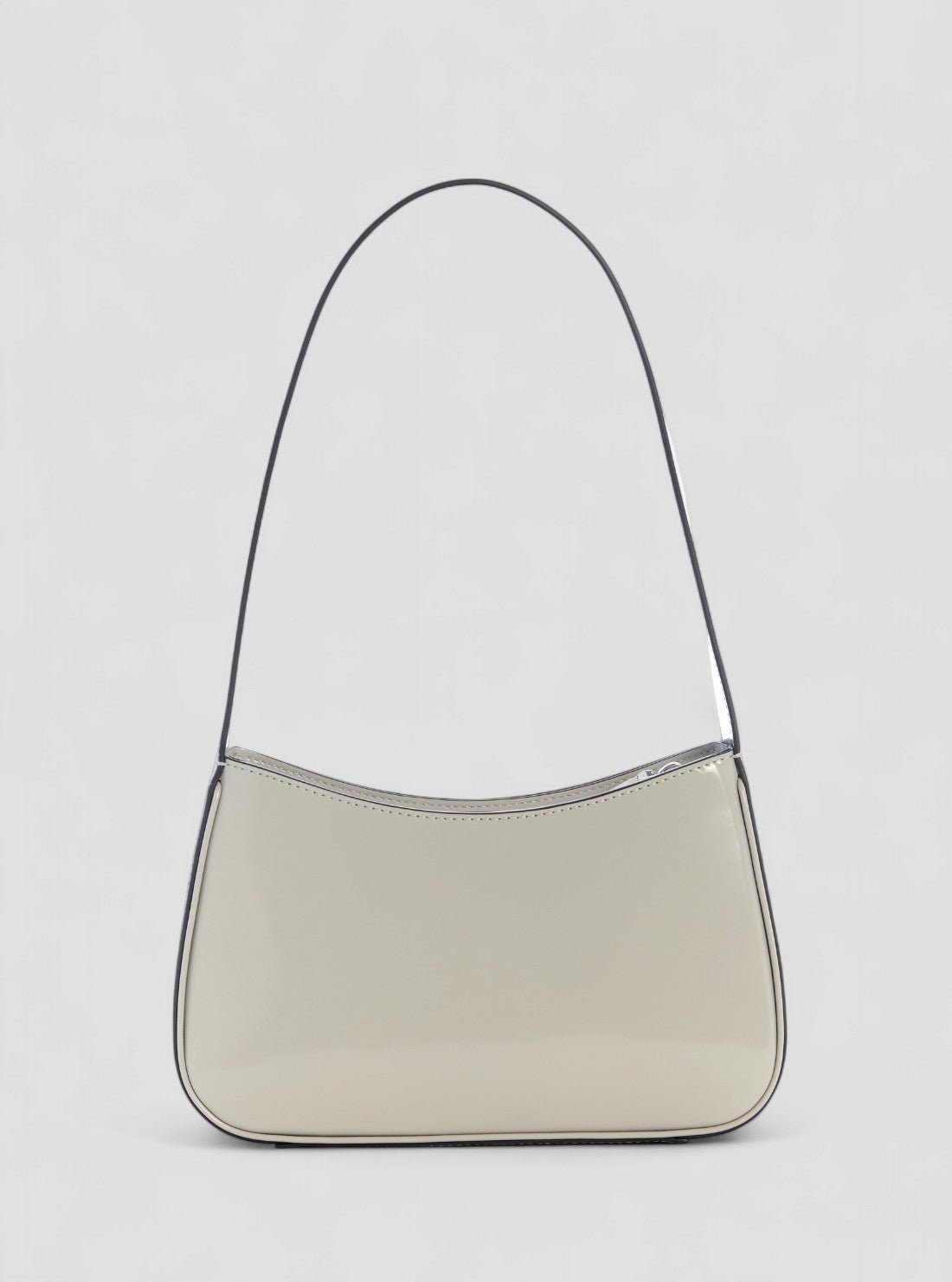 Guess Light taupe arnela top zip shoulder bag