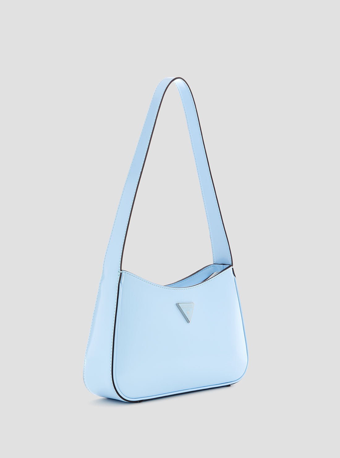 Guess Blue arnela top zip shoulder bag