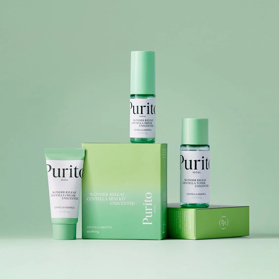 Purito SEOUL Wonder Releaf Centella Mini Kit Unscented