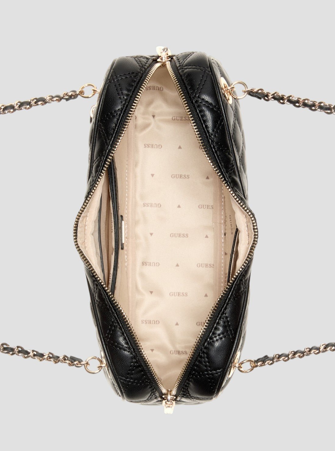Guess Black giully ii shoulder satchel bag