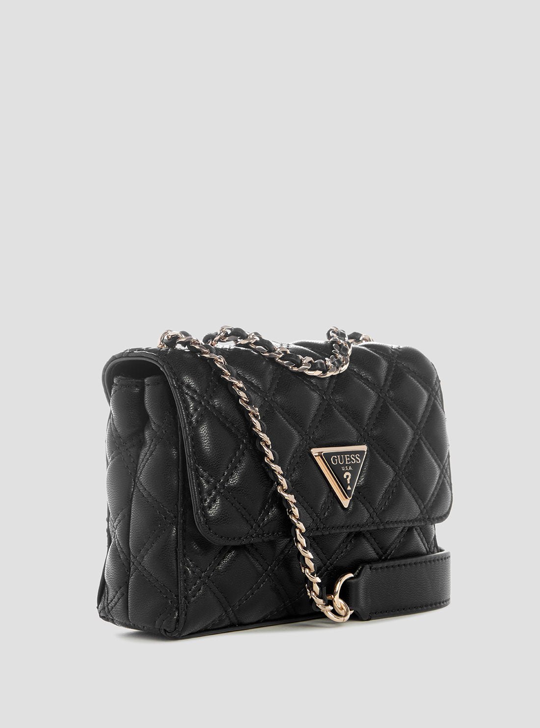 Guess Black giully mini crossbody bag