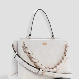 Guess Off-white maxine girlfriend satchel bag