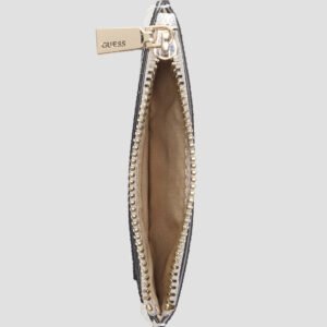 Guess Bone logo laurel credit card case