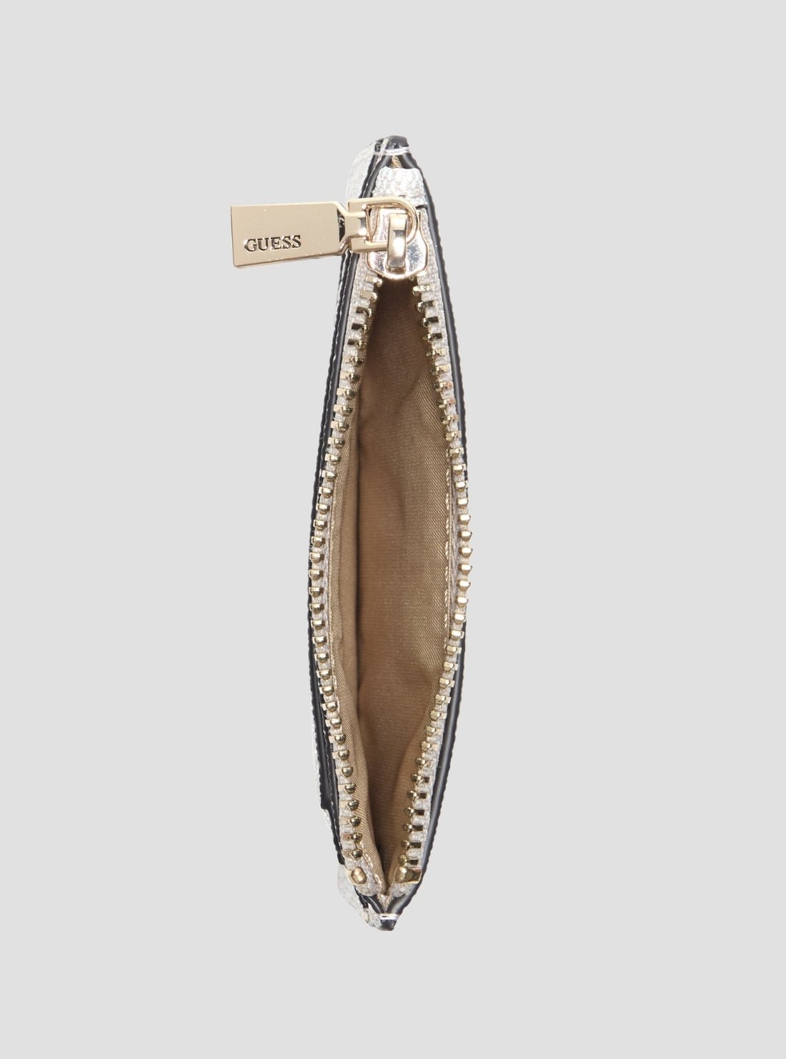 Guess Bone logo laurel credit card case