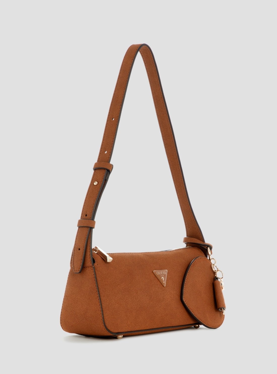 Guess Brown isobel mini shoulder bag