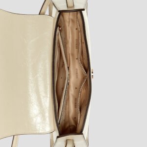 Guess Light taupe xena flap shoulder bag