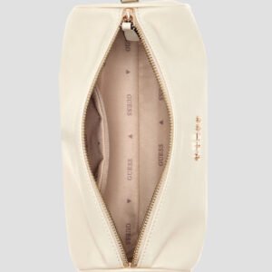 Guess Beige kassie mini convertible shoulder bag