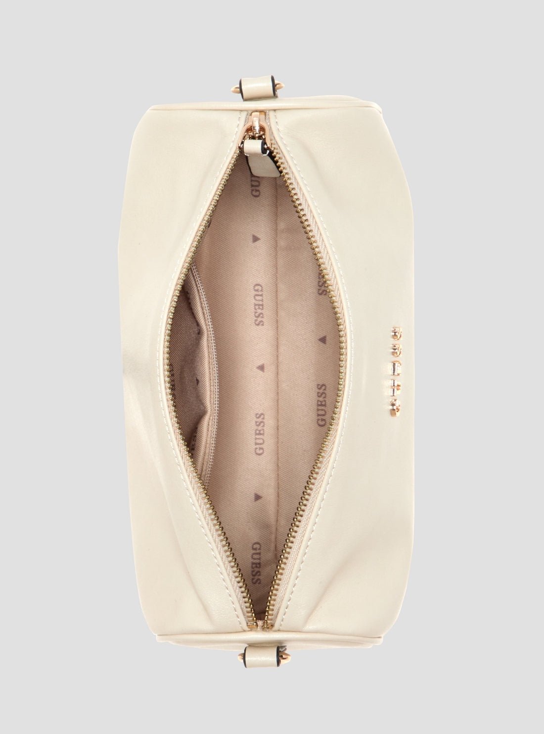 Guess Beige kassie mini convertible shoulder bag