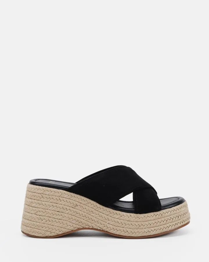 Novo WINOLA BLACK SUEDE