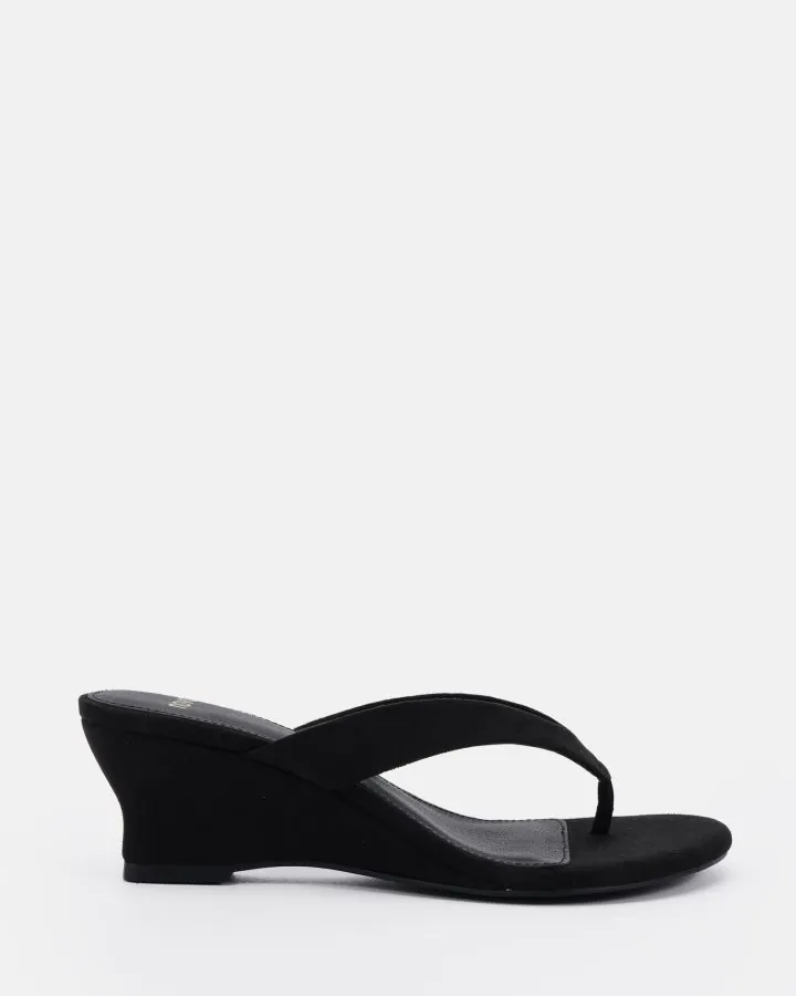 Novo ZEPHER BLACK SUEDE