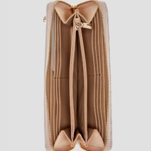 Guess Pink gilda large zip around wallet